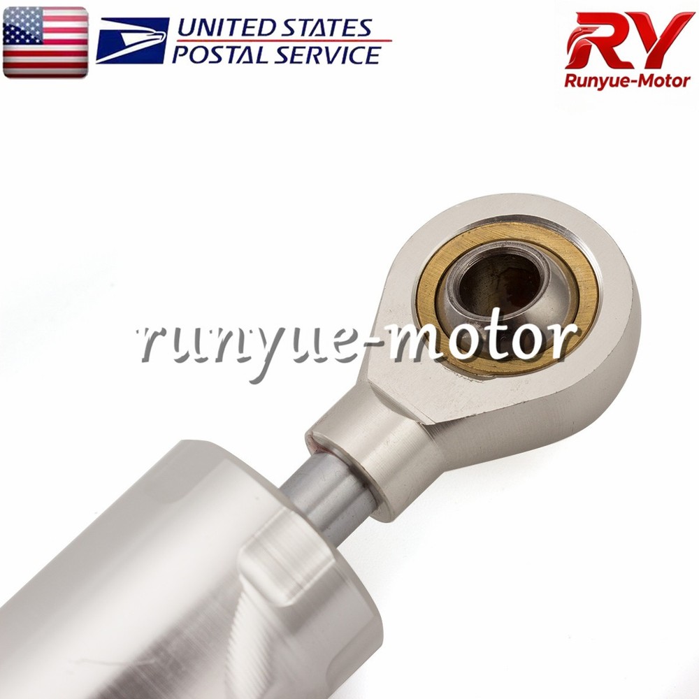 FXCNC Adjustable Steering Damper Stabilizer Linear Control Universal Aluminum