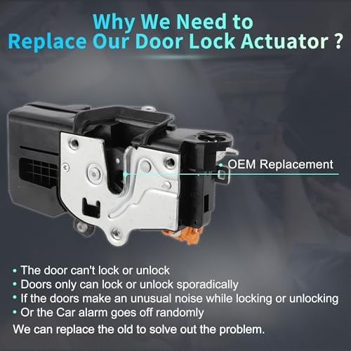 Front Left Driver Side Power Door Lock Actuator Motor