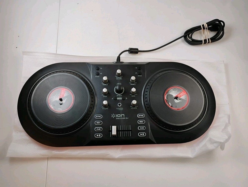 Open Box ION - Discover DJ - Computer Double Deck DJ System