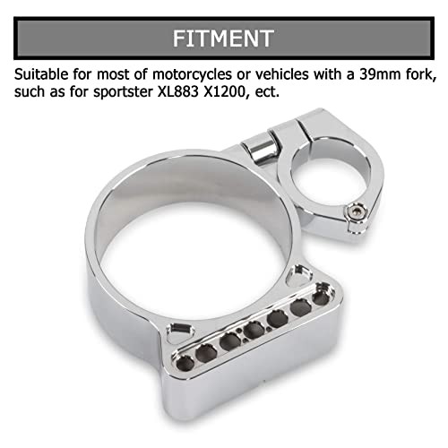 Speedometer Relocation Bracket Cover Side Mount Speedometer Instrument Chrome