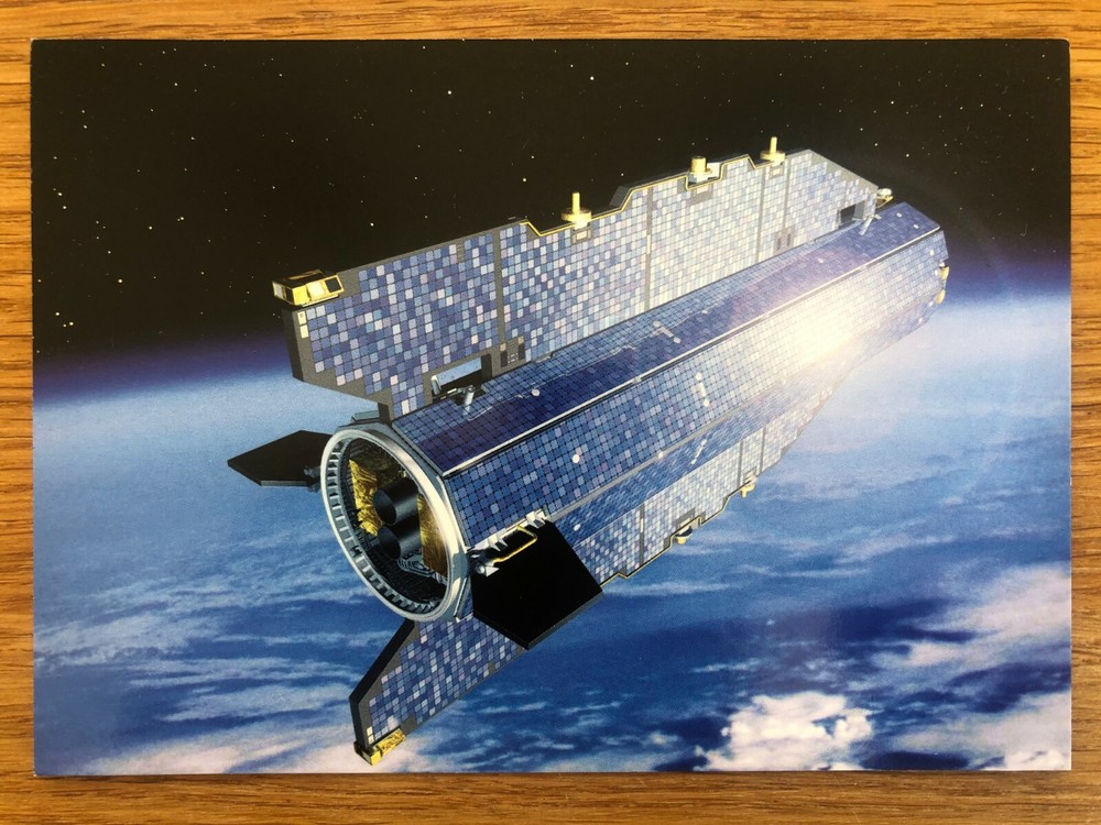 BRITISH NATIONAL SPACE CENTRE OFFICIAL POSTCARD - RESEARCH