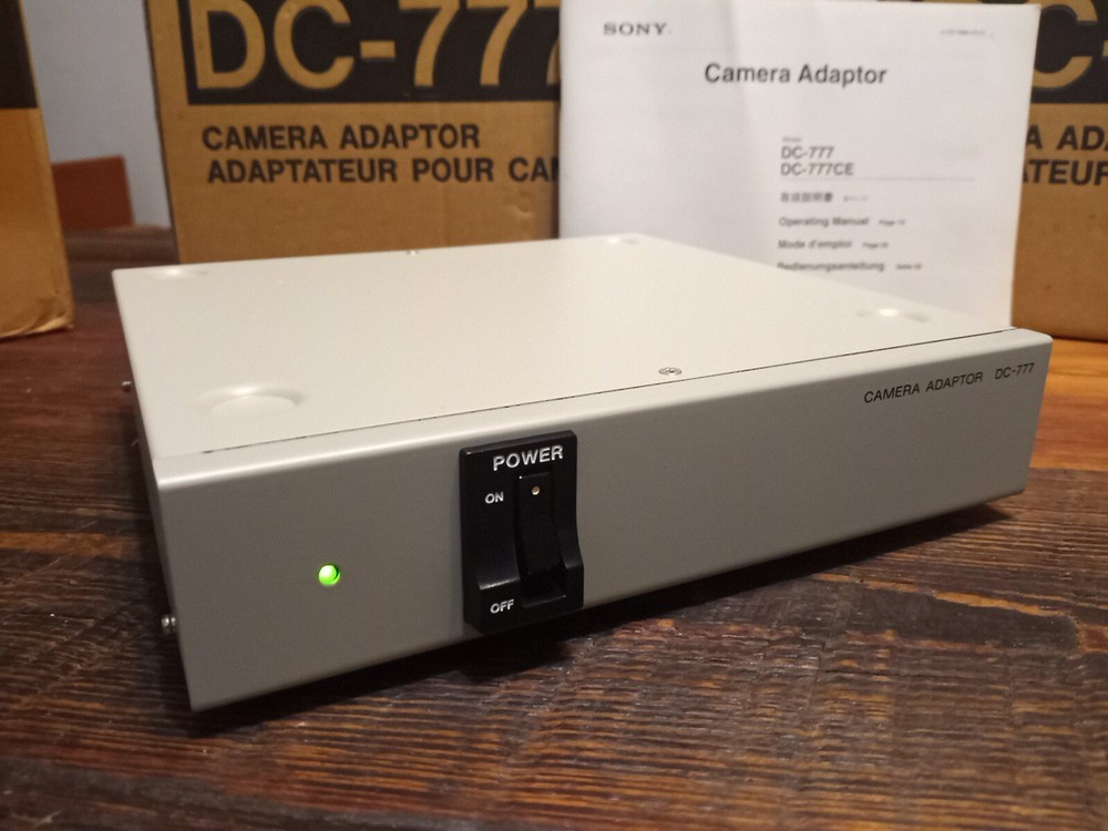 New Sony Camera Adaptor DC-777