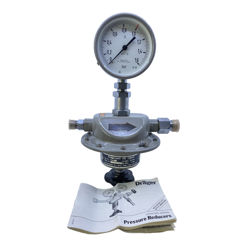 Drägerwerk D145 Pressure Reducing Valve 20 Bar - For Industrial Use Valve