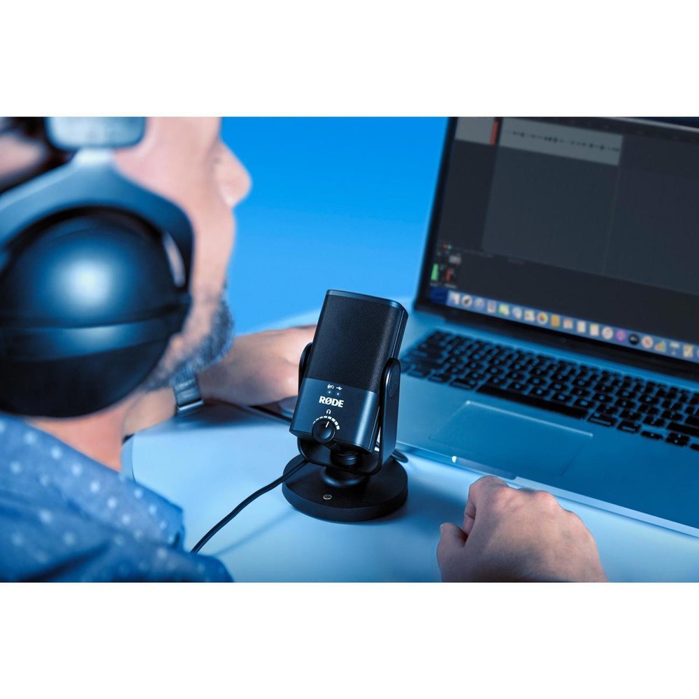 Rode NT-USB Mini Studio-Quality USB Microphone - With Headphones #NTUSBMINI K1