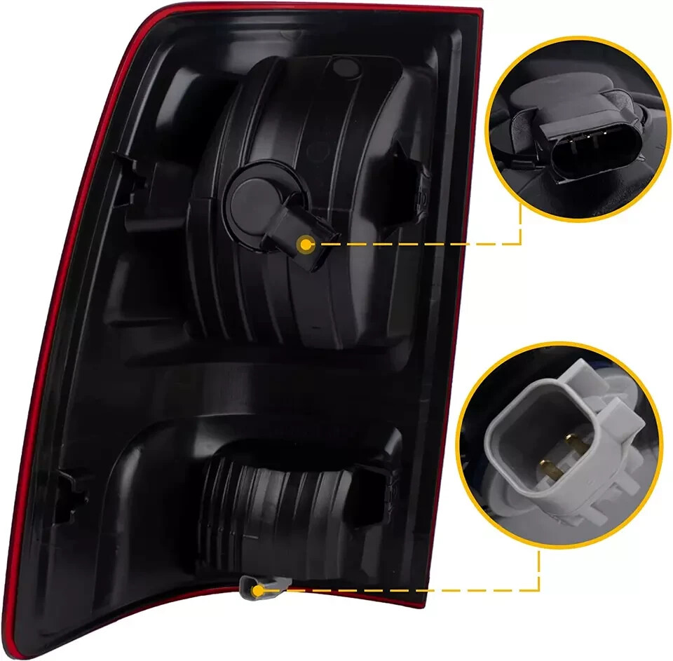 Left Side Tail Light Compatible with 2009-2018 Dodge Ram 1500 2500 3500 - Bulb I