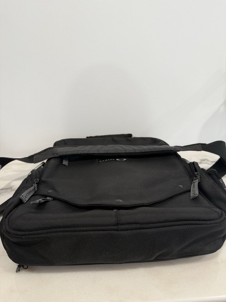 Vintage Oakley Software Bag Black Tactical Utility Messenger