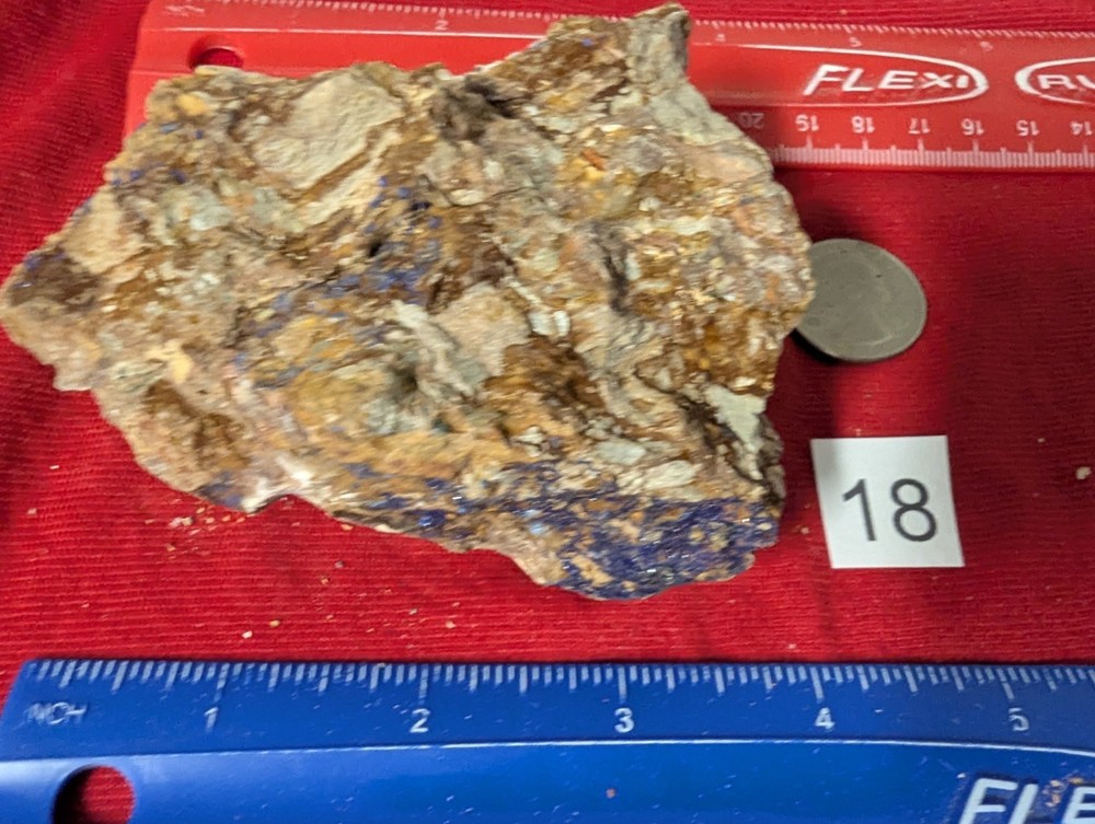 Azurite 0.86 pound lbs Crystal Gemstone