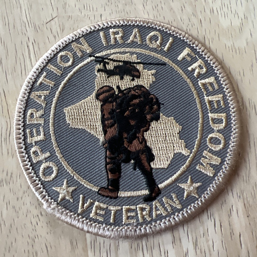 OPERATION IRAQI FREEDOM VETERAN PATCH
