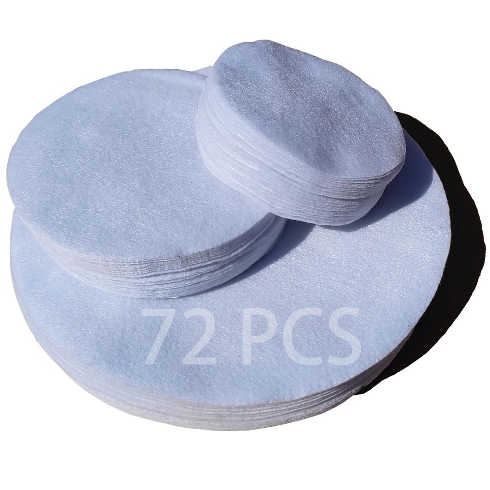 Felt Plate Dividers, 72 PCS Soft Premium Plate Protectors for Stacking Cookwa...