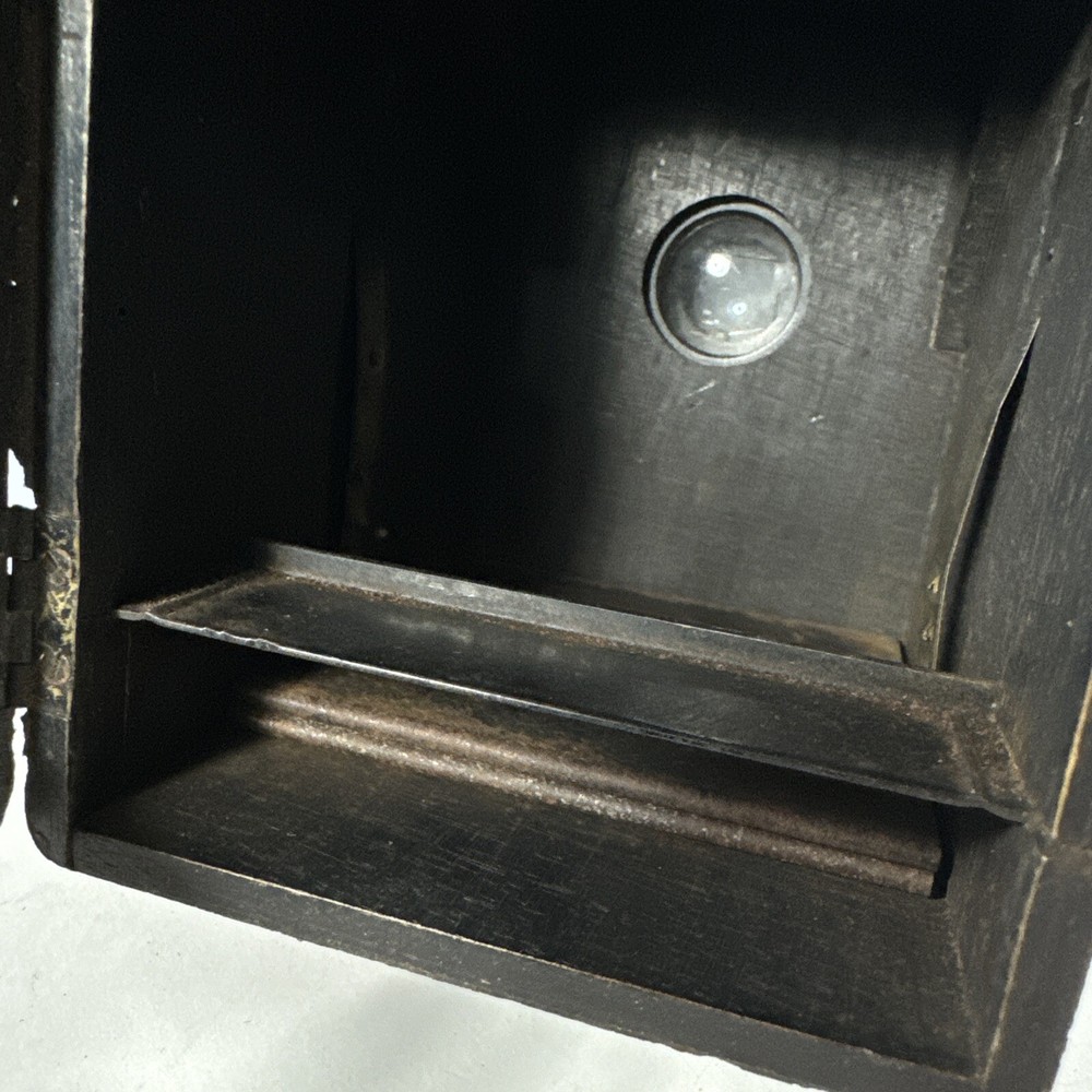 Murer's Express Newness Model A Falling Plate Box Camera - Rare Working Complete