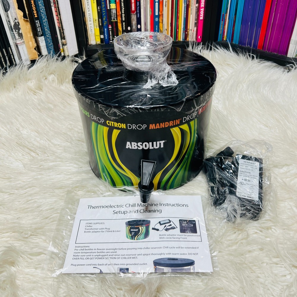 ABSOLUT SINGLE BOTTLE CHILL MACHINE THERMOELECTRIC CHILL MACHINE