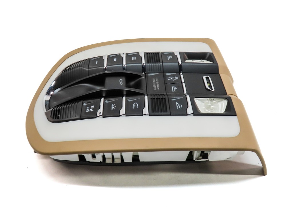 2011 PORSCHE CAYENNE (958) FRONT INTERIOR DOME MAP READING LIGHT LAMP (Beige)