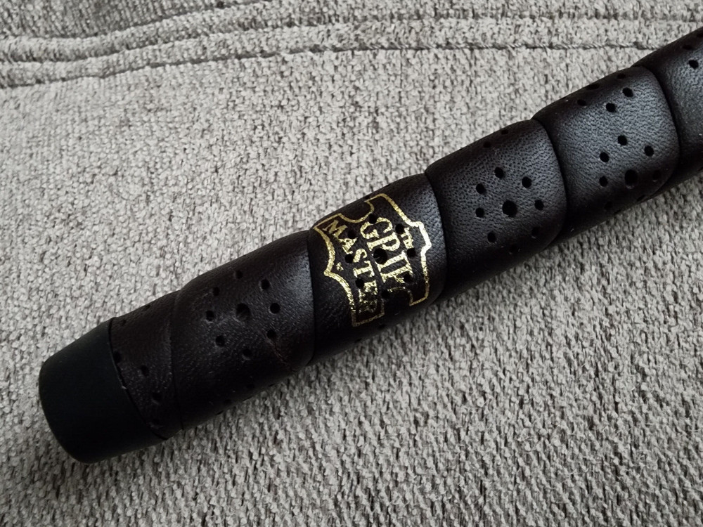 The Grip Master Genuine Leather Pro Perf Classic Wrap Putter Grip Black⛳⛳⛳
