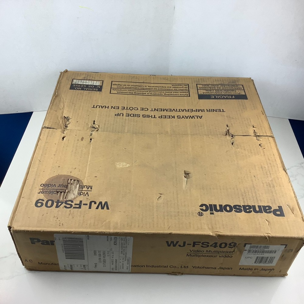 Panasonic WJ-FS409 Video Multiplexer Open Box
