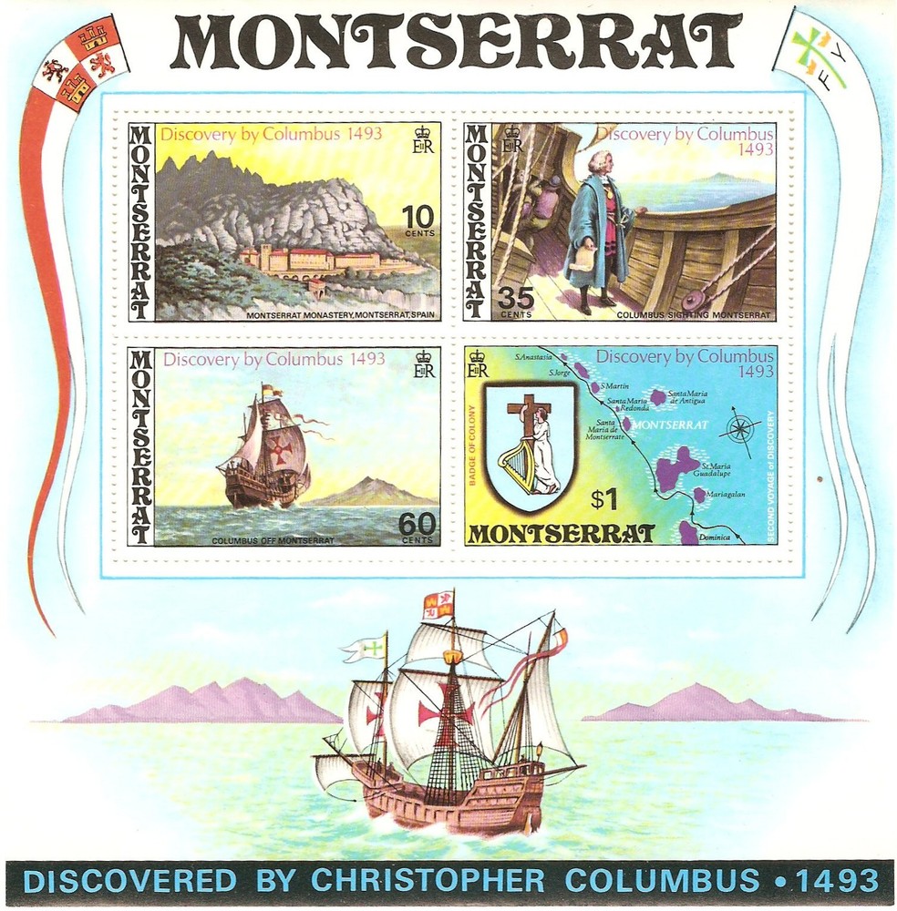 Montserrat #295a MNH Souvenir Sheet