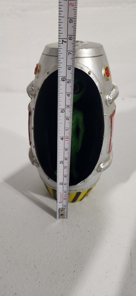 PT Pacific Trading Alien in Space Capsule Backflow Cone Incense Burner