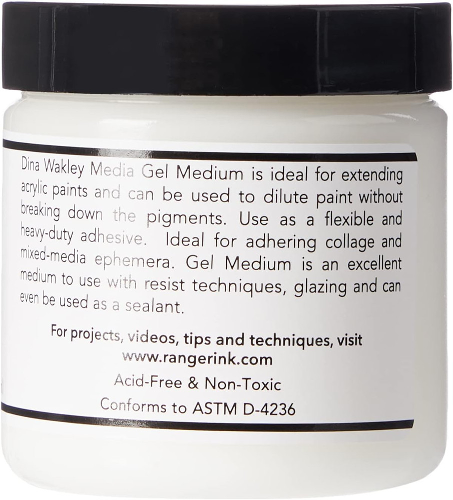 Media Gel Medium 4Oz Jar, Matte Finish