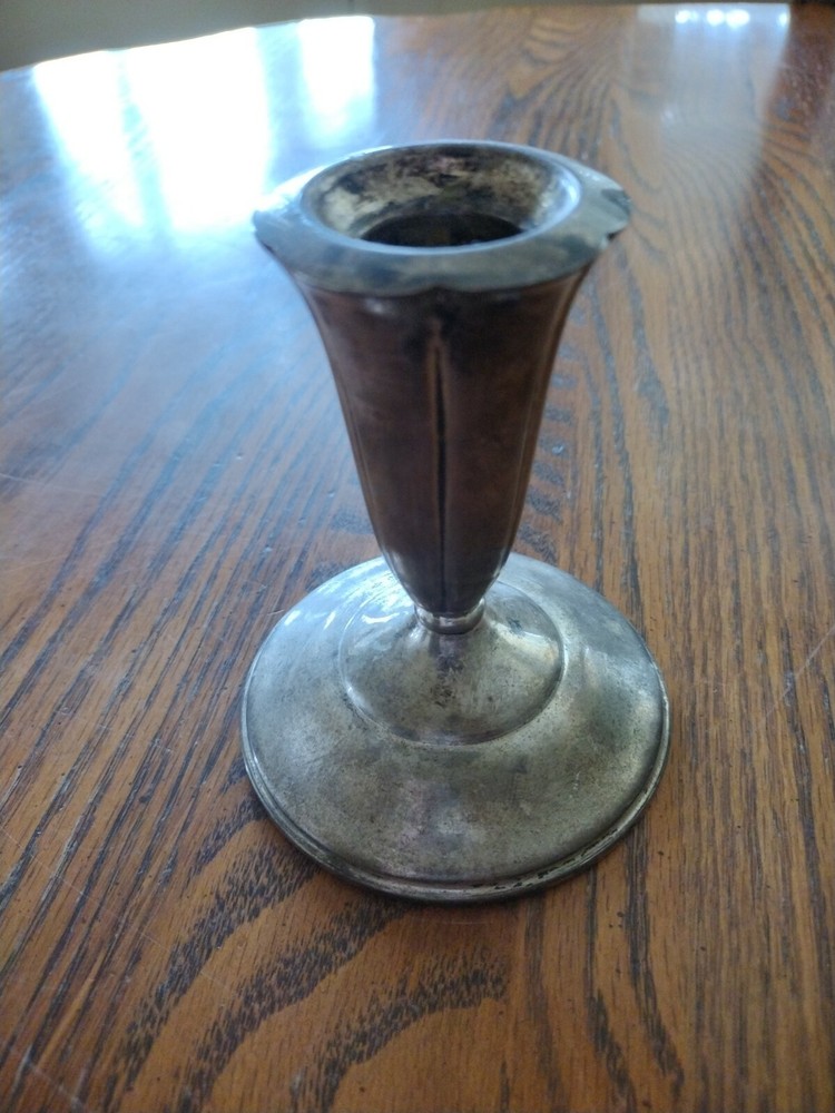 CARTIER STERLING SILVER CANDLESTICK HOLDER