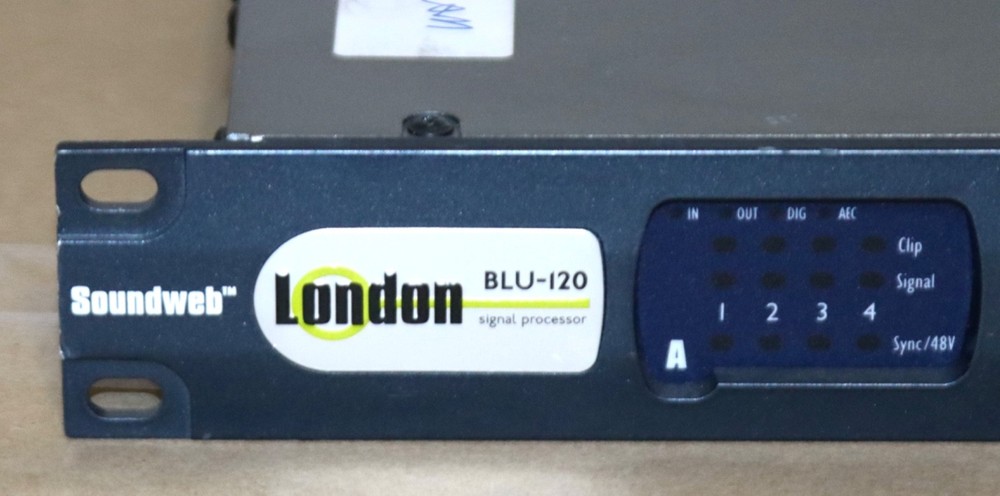 BSS Soundweb London BLU-120 Digital Audio Processor
