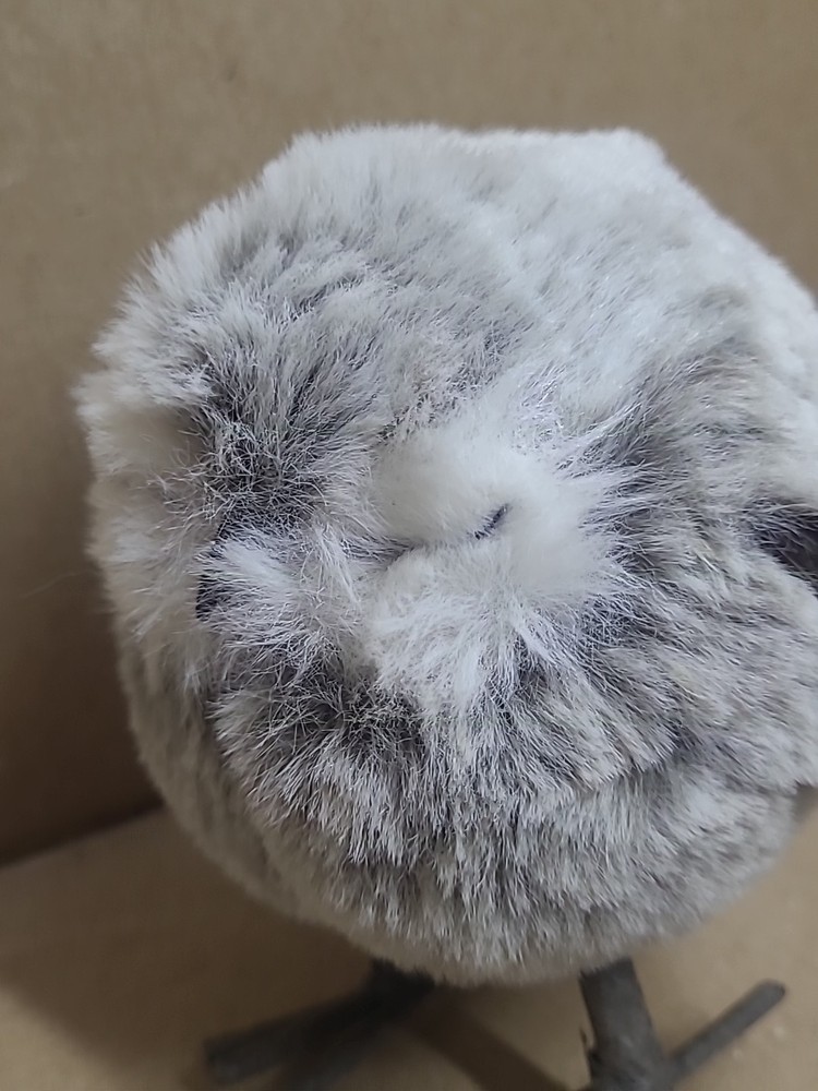 Target Spirit Bird ..small Round Light Grey