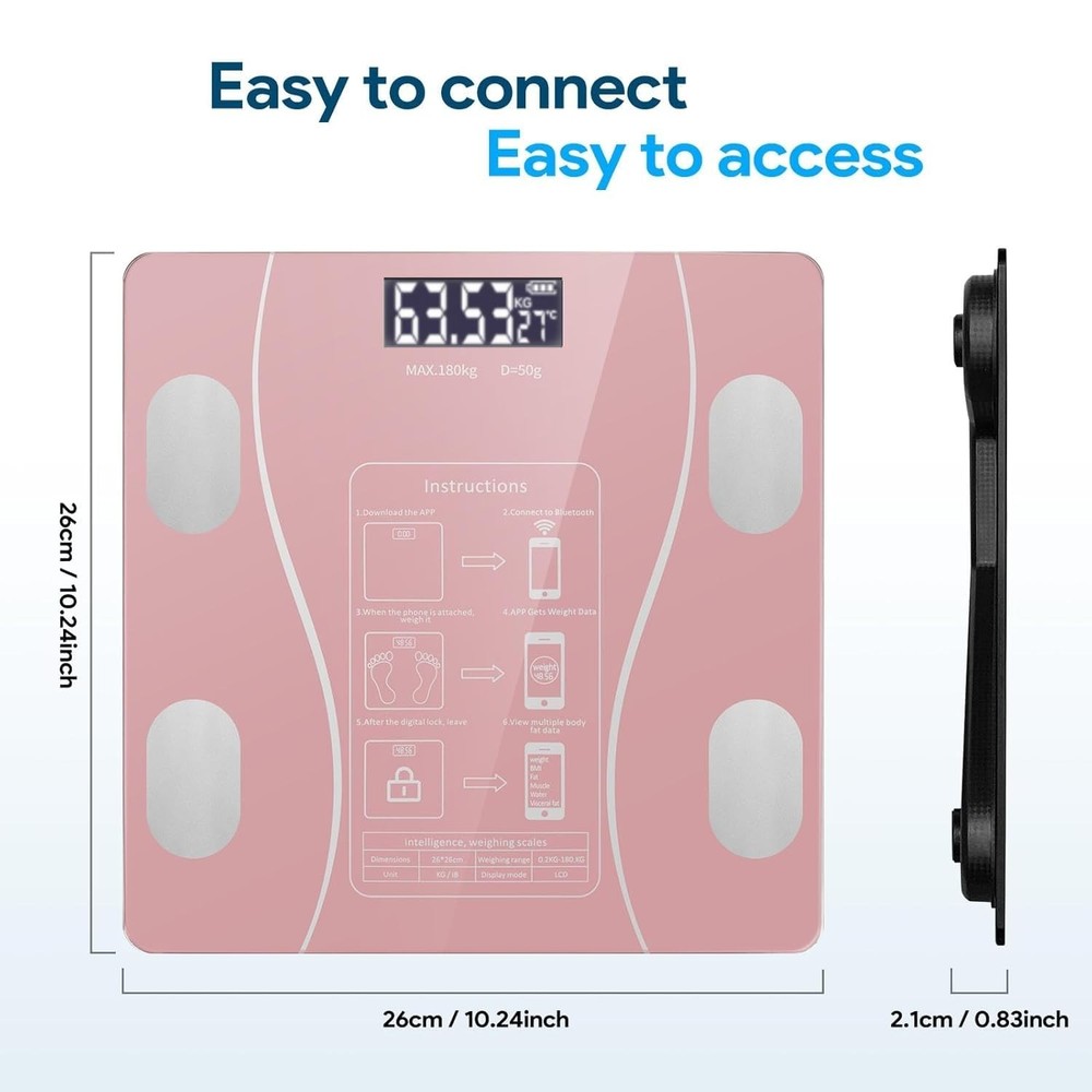 Intelligent Body Fat Scale, a Simple and Practical Digital Scale That can be ...