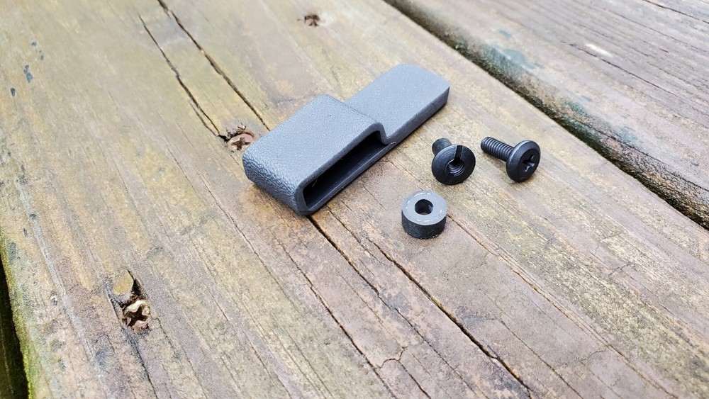 Custom Kydex belt attachment 1.5" loop (BK)