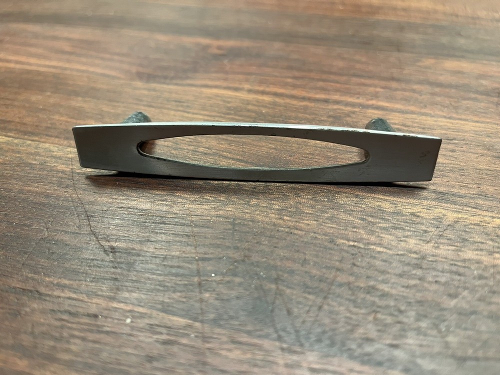 Vintage Ajax Mid Century Nordic Modern Chrome Drawer Pull Handle - 3” Centers