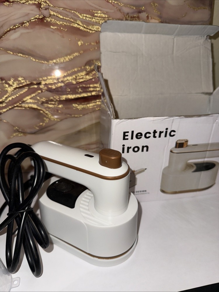 Mini Electric Iron With Folding Design