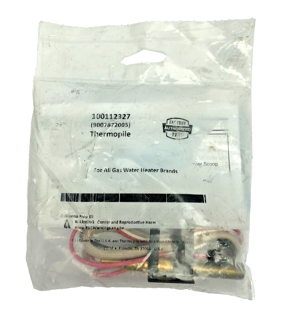 9007872005 THERMOPILE FOR ALL GAS WATER HEATER BRANDS