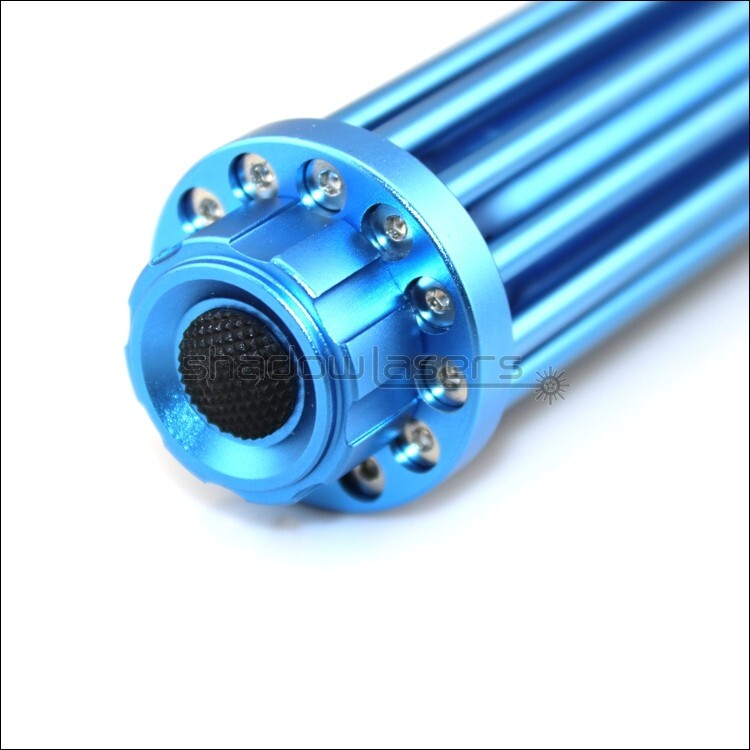 BX3 450nm Adjustable Focus High Power Blue Laser Pointer Visible Laser Beam&Case