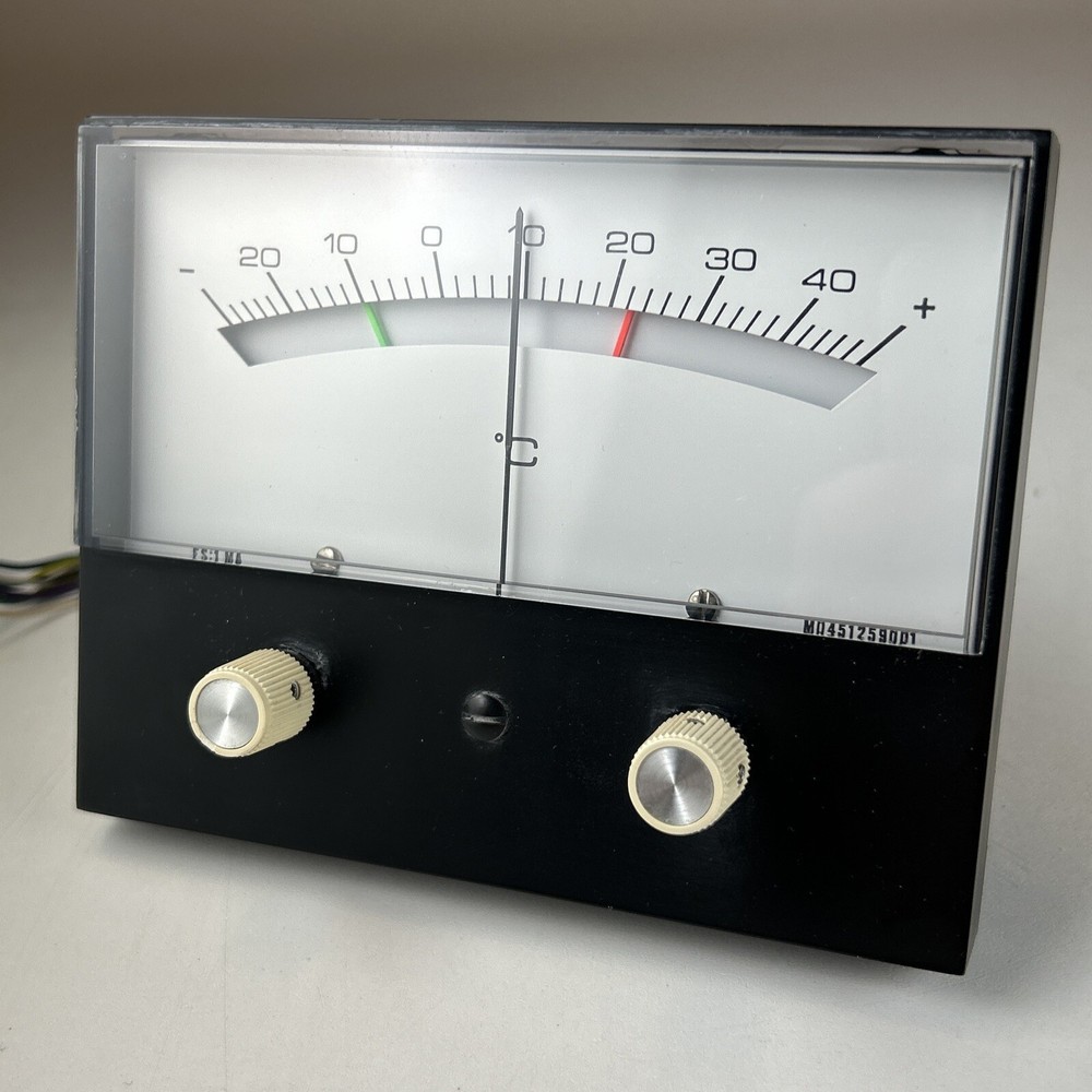 BEEDE Centigrade Analog Celsius Display Indicator Panel, MQ451259001, +50 to -30