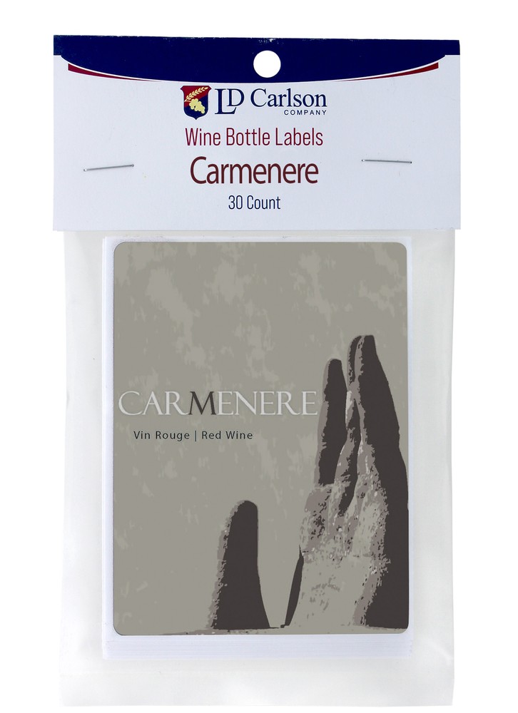 Carmenere Wine Labels 30/Pack Varietal Collection