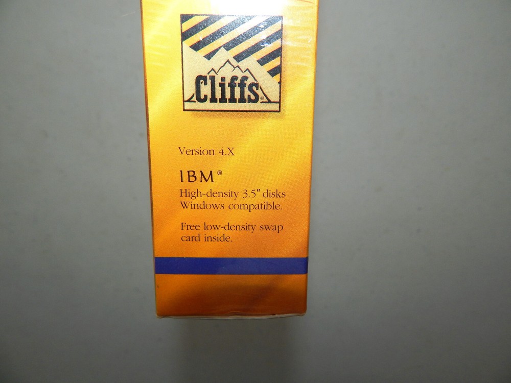 NOS Sealed 1993 Cliffs StudyWare for ACT Preparation Guide & 3.5" Disks