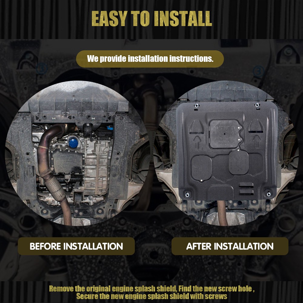 Front Engine Motor Splash Guard For Cadillac XTS 2013-2019 Engine Shield Board