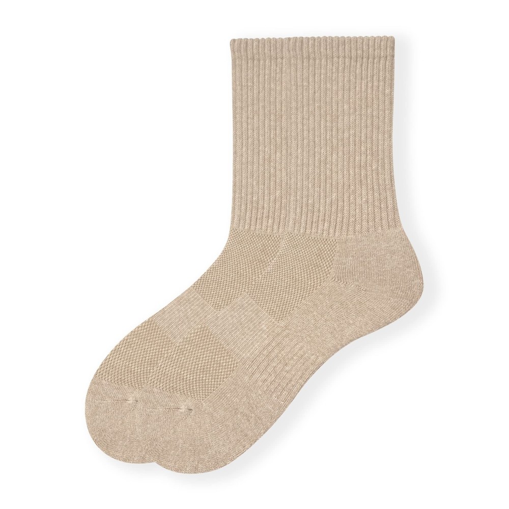 HaloYIYI Men's Moisture Control Cushioned Crew Socks with Arch Compression fo...
