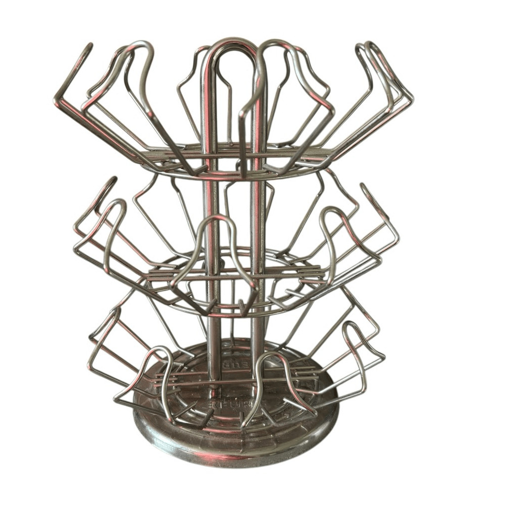 Keurig Chrome 24 Cup K-Cup Carousel