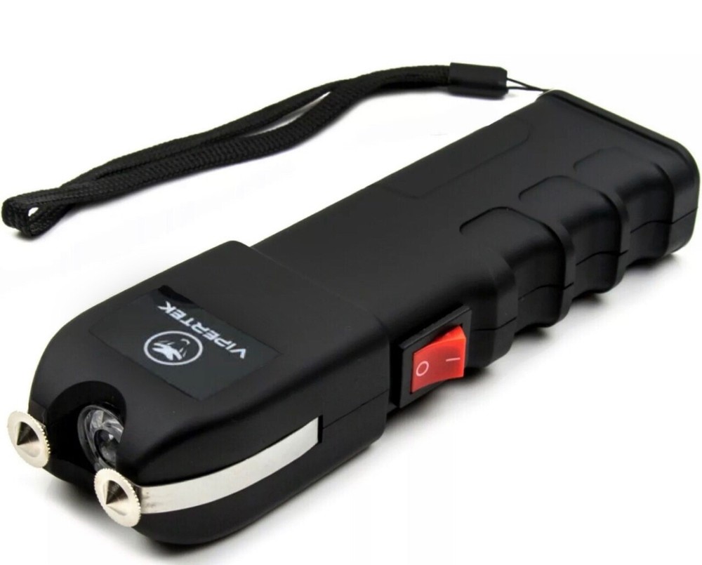 VIPERTEK Stun Gun 700 BV Self Defense Rechargeable + LED Light