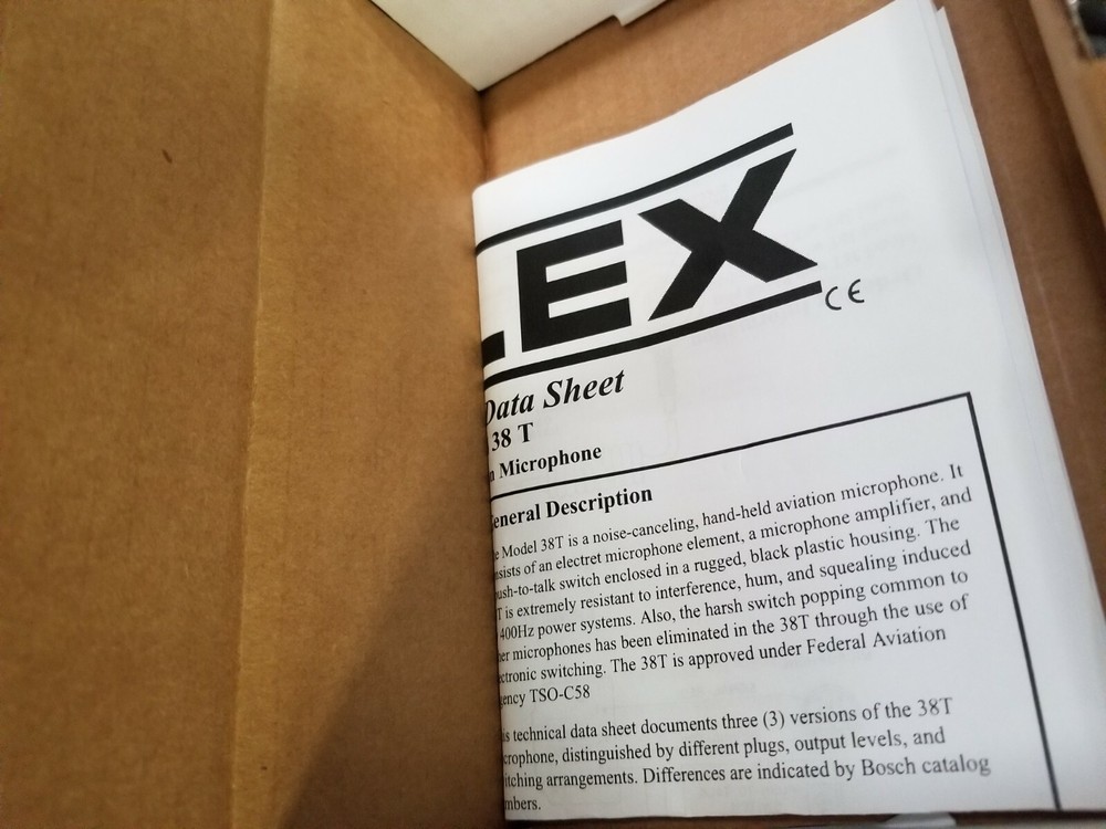 Telex 38T Handheld Microphone 63999-003