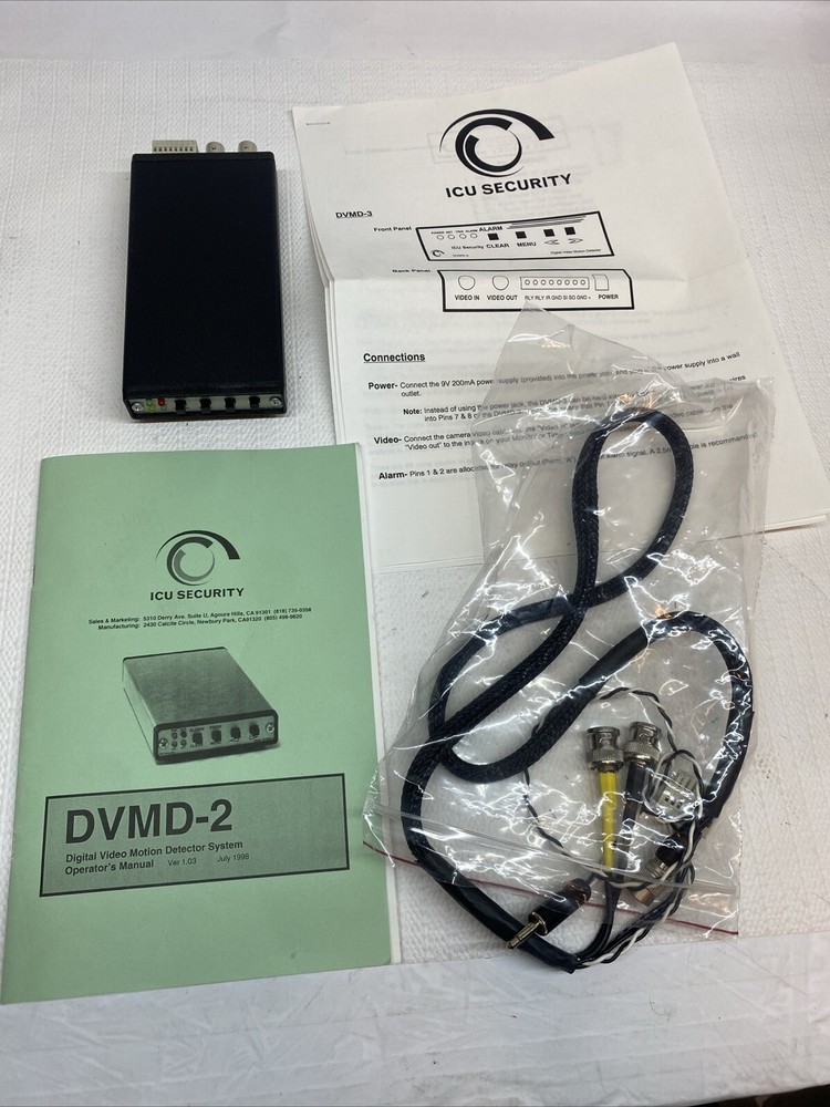 ICU Security Digital Video Motion Detector System