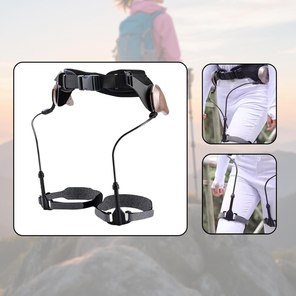 Walking Aid Exoskeleton Legs Adjustable Effortless Ergonomic Walking Device