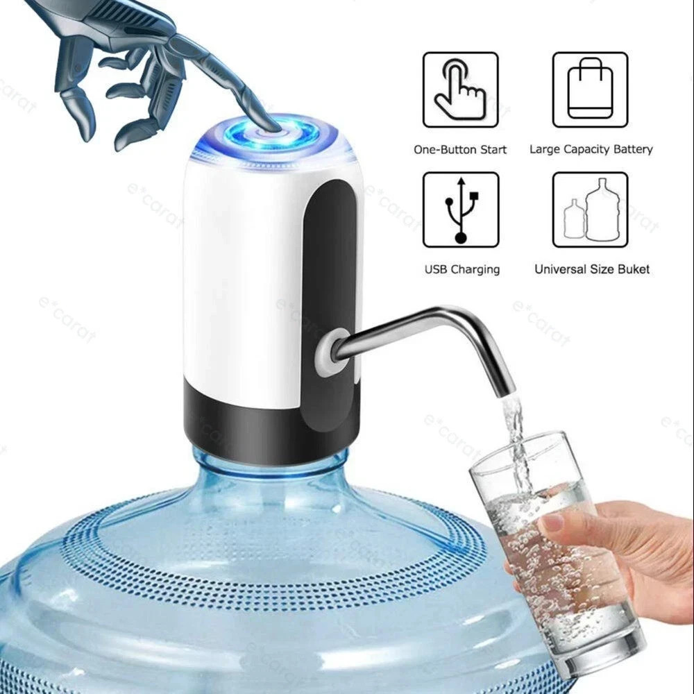 Water Bottle Switch Pump Electric Automatic Universal Dispenser USB Charging