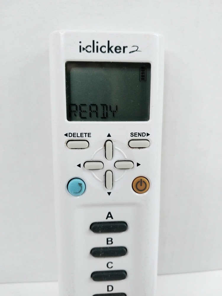 iClicker 2 ☆ Student Classroom Response Remote Control+ Wrist Strap~Clean Tested