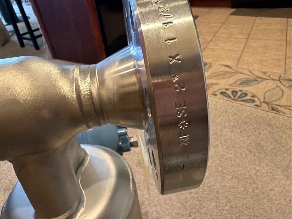 2" 600# Micro Motion CMF200 Flow Sensor Enhanced Core Processor NEW P15 - Read D