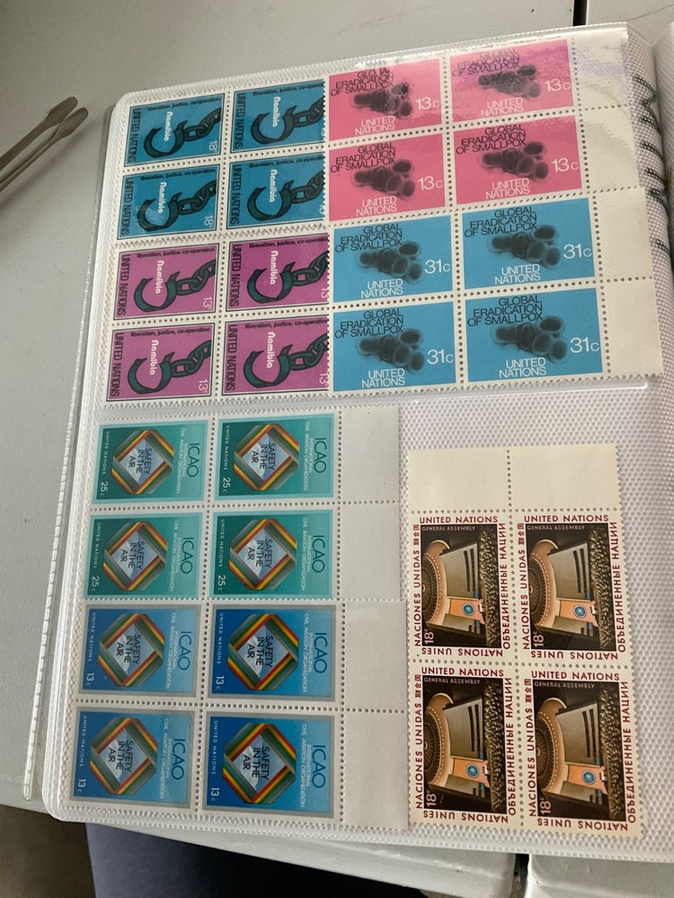 WORLDWIDE STAMPS ON PAGES