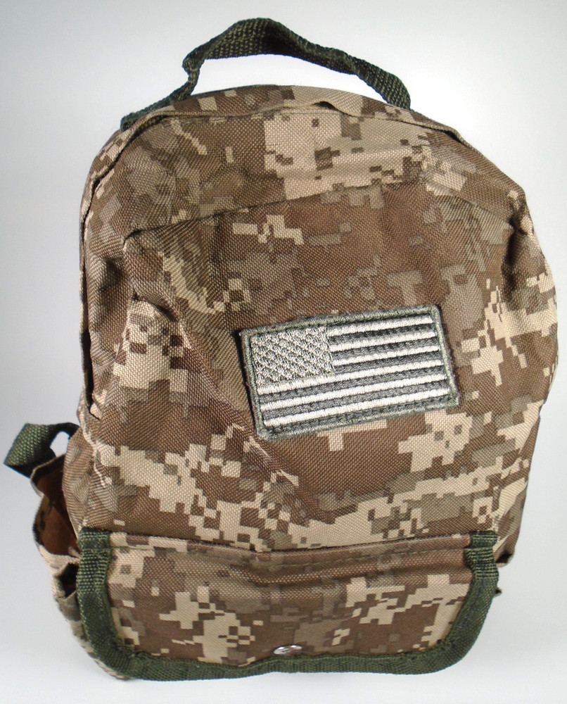 US Army Digital Camo Mini Backpack 10" Tall