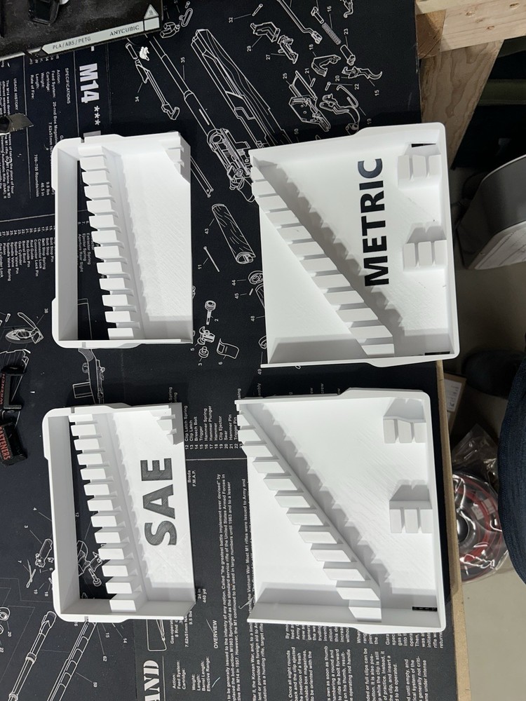 Spanner Wrench Inserts For Low Profile Packout