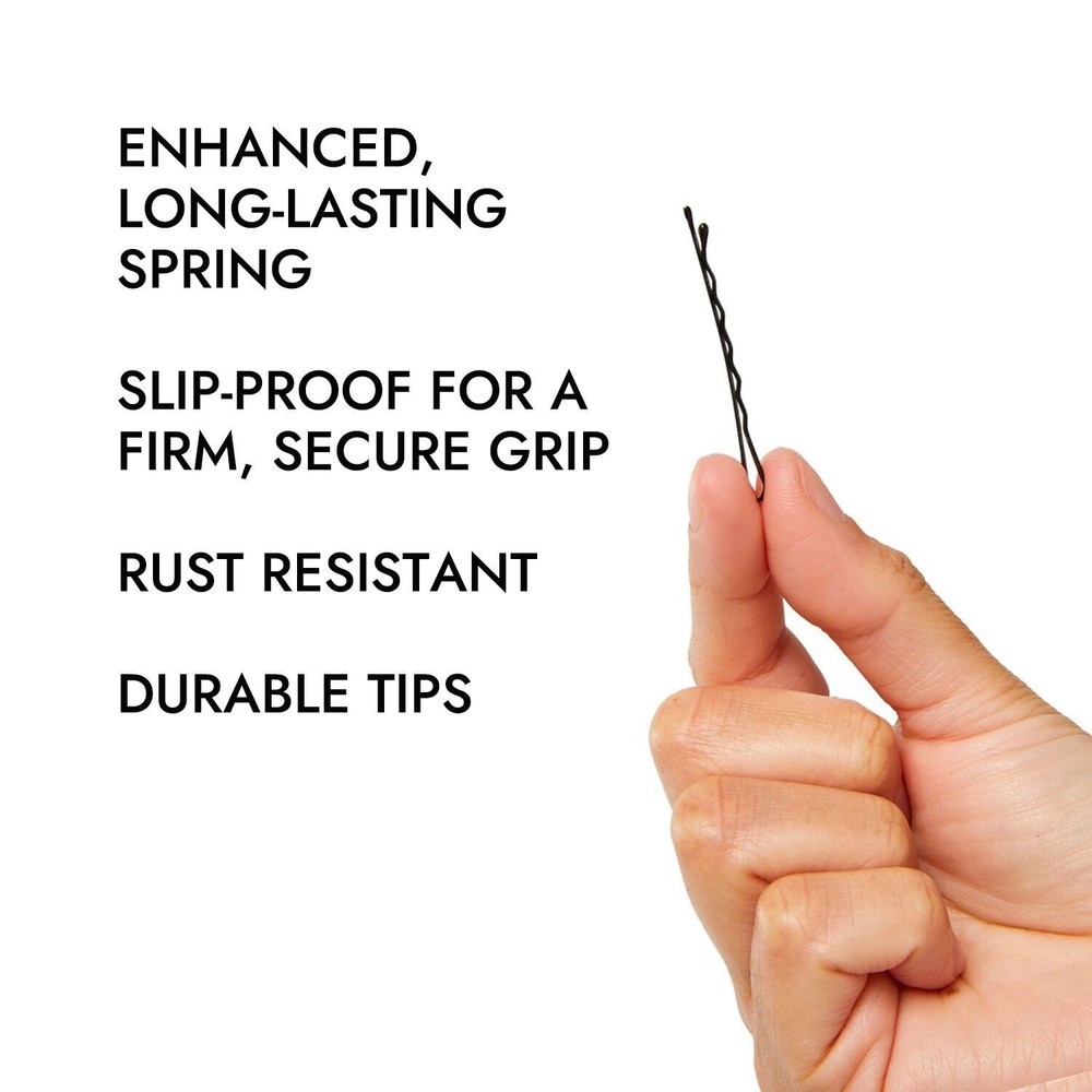 Metagrip Black Premium Bobby Pins, 36 Count Mini Pack!
