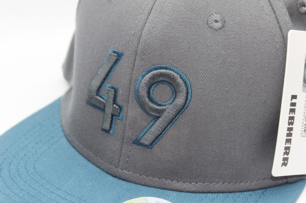 Liebherr Cap 49 Snapback Gray New