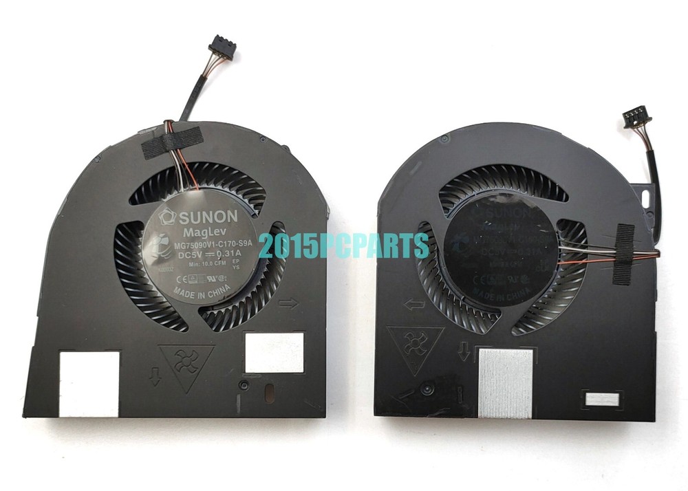 New for Dell Precision 7530 M7530 7540 CPU & GPU Cooling Fan