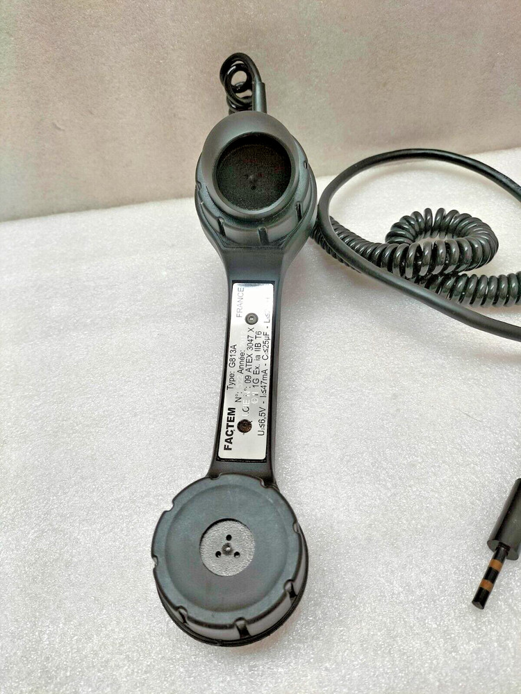 FACTEM G813A ATEX THERMOPLASTIC HANDSET